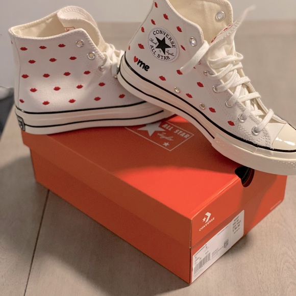 Converse Shoes - NWT IN BOX - Converse All Star High Top “Crafted with Love” Limited Edition♥️
